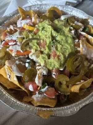 Vegetable Veggie Nachos Rancheros