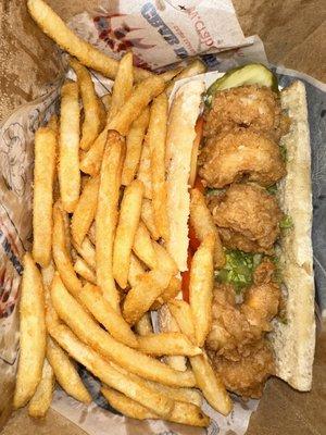 Fried Shrimp Po' Boy