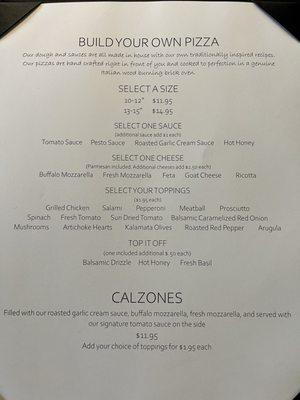 Menu #1