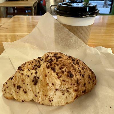 Vegan chocolate croissant!