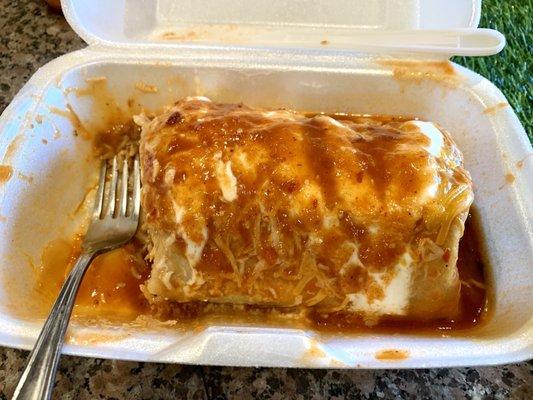 Wet Burrito (pork)