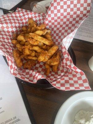 Fried clams yum!