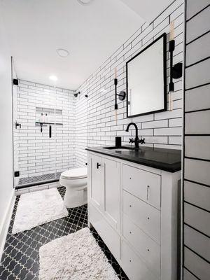 Beautiful modern bathroom