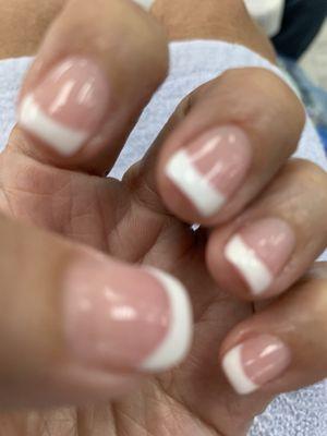 Manicure add French white tip by Rick