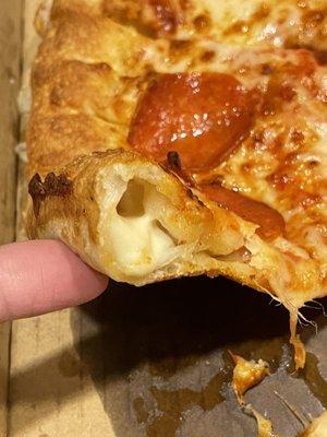 Stuffed crust!