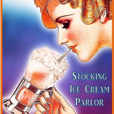 The Stocking Ice Cream Parlor Logo