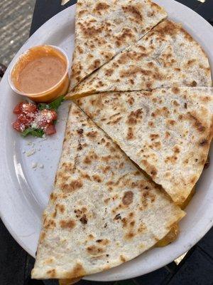 Brisket quesadilla