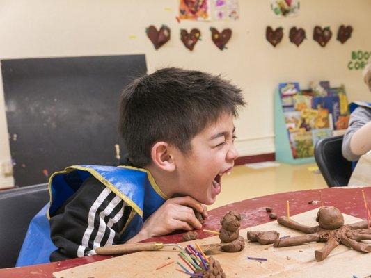 After school programs to inspire creativity and curiosity.