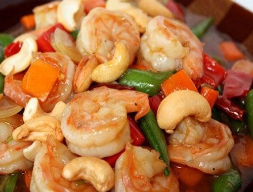 Shrimp w. Cashew Nuts