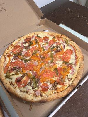 4. The Works Pizza