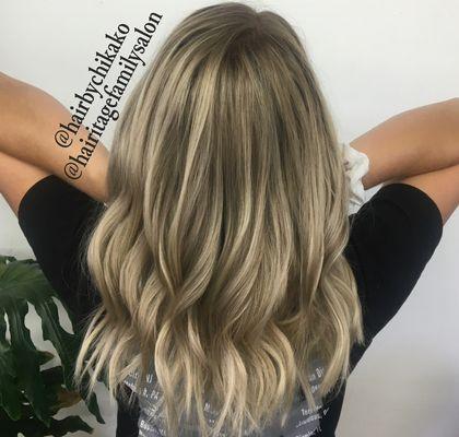 Cool Toned Blonde Babylights