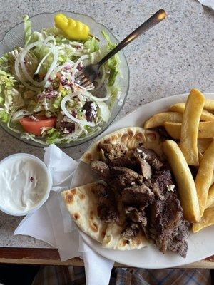 Zorba's Gyro On A Spit