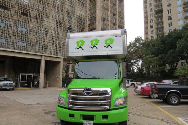 We do Hi-rise moving ! Give us a call 214-349-6683