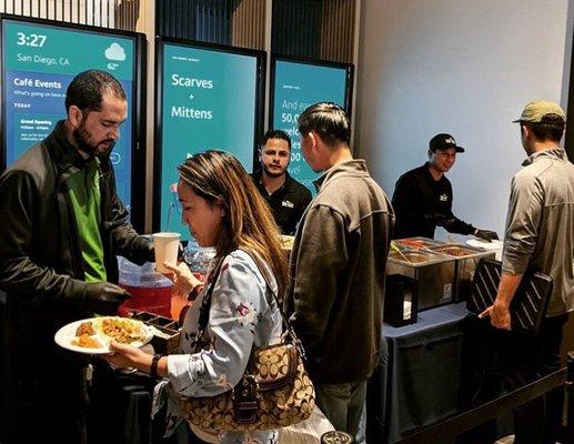 Catering for Capitol One Cafe in UTC mall for grand opening