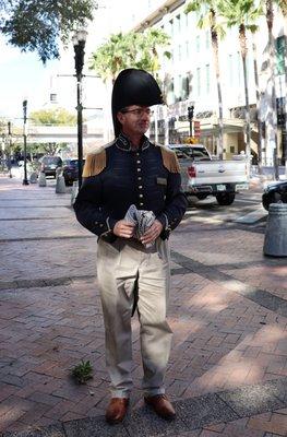 Tour Guide (dressed like Andrew Jackson)