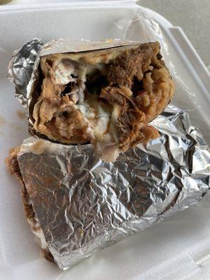 Birria burrito