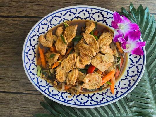 Fresh Ginger Stir-Fry