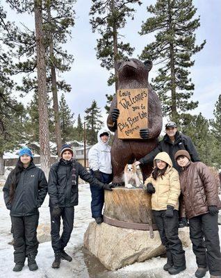 Our Visit yesterday at BIG BEAR DEC.27, 2022