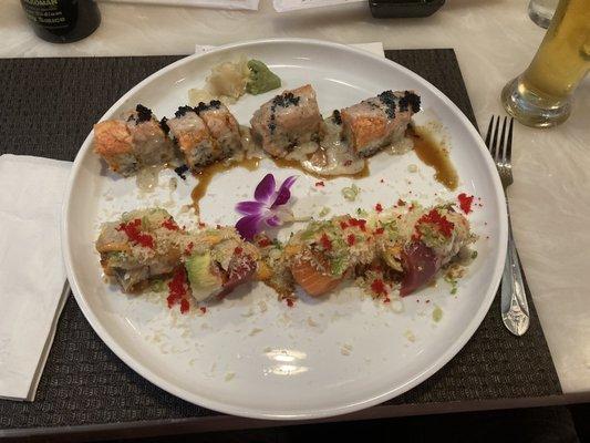 Yin-Yang Roll and Tiger Roll