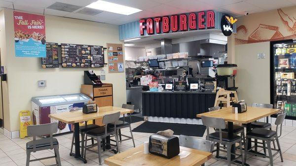 FatBurger inside Ranchero Chevron