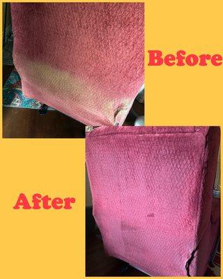 Upholstery cleaning