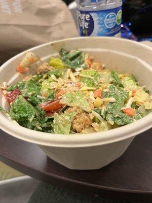 Crispy Chicken Ranch Salad