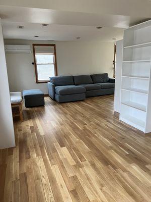 Refinished floors