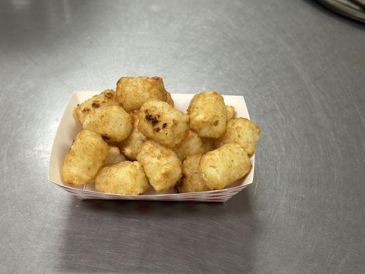 Tater tots great for side