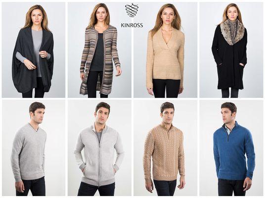 Drape yourself in Cashmere! Men's and Woman's collection available at www.bermanbasics.com