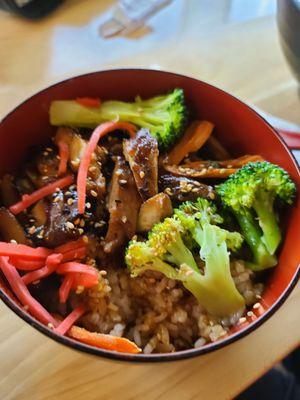 Chicken teriyaki bowl