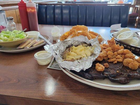 But as usual the food was delicious and portions were phenomenal! Always good to take home. But $27.95?? For Tides Inn? Not again.