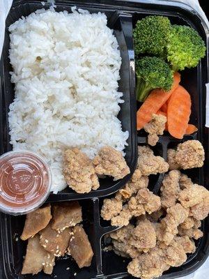 331. Popcorn Chicken Bento Box