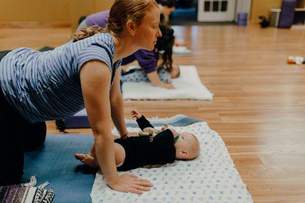 Baby and Me Yoga