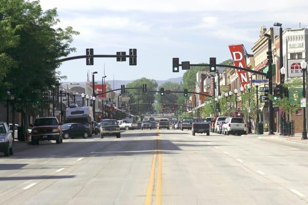 Downtown Sheridan Wyoming