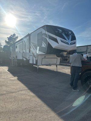 Love our new rv