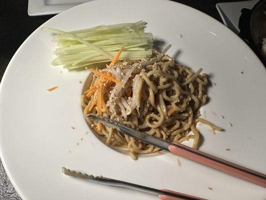 Sesame noodles