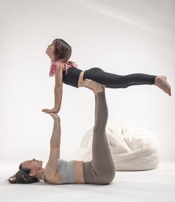 Yogacreatives Family Yoga is a great place to bond, play, and get fit!