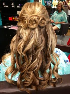 Formal hair by Ashtyn! Call or text 864-590-8924!!