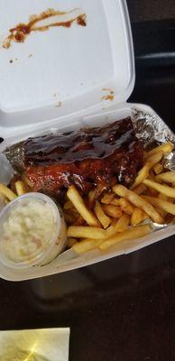 Ribs special....$10.95....4 bones