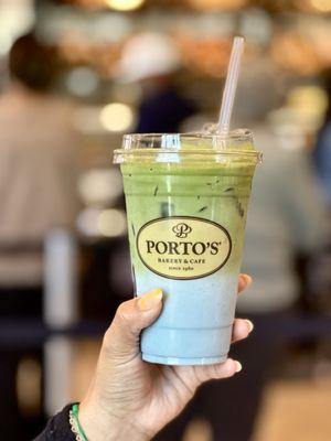 Blue Jasmine Matcha Latte