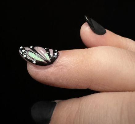 Acrylic nails, nail art