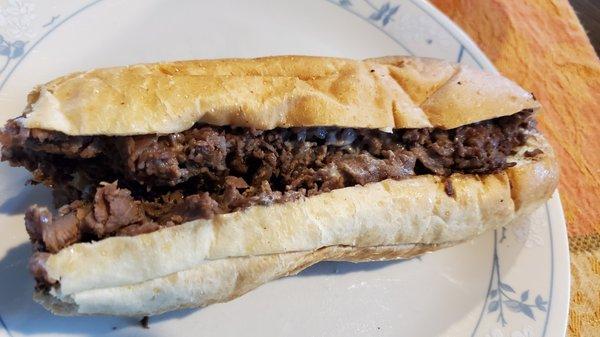 Supposed to be American Wagyu Cheese Steak. $20 ??? Really ???