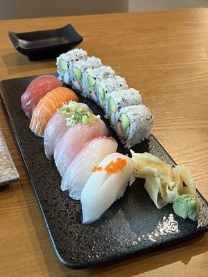 Nigiri Sushi Sampler 6 pieces