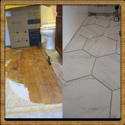 Let us install your extravaganza flooring option.