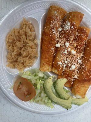 Red Enchiladas