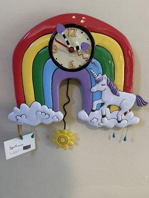 One of the many clocks they have displayed! I got this for my daughters bedroom