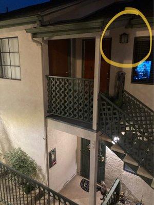 2 Porch lights property management refuses to acknowledge or fix for months.