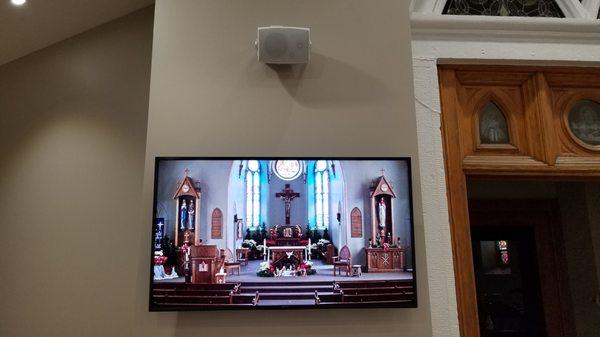 Audio & Video Displays for house of worship, residential and commercial establishments.