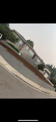 Retaining wall done in North Medford