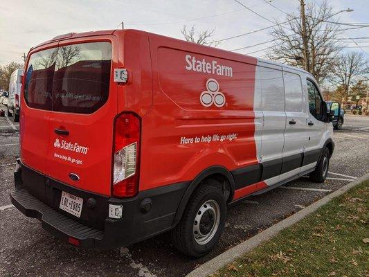 Honk if you see our van driving around!